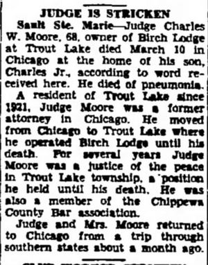 Birch Lodge (Birch Lodge Motel) - March 1939 Judge Charles W Moore Obit (newer photo)